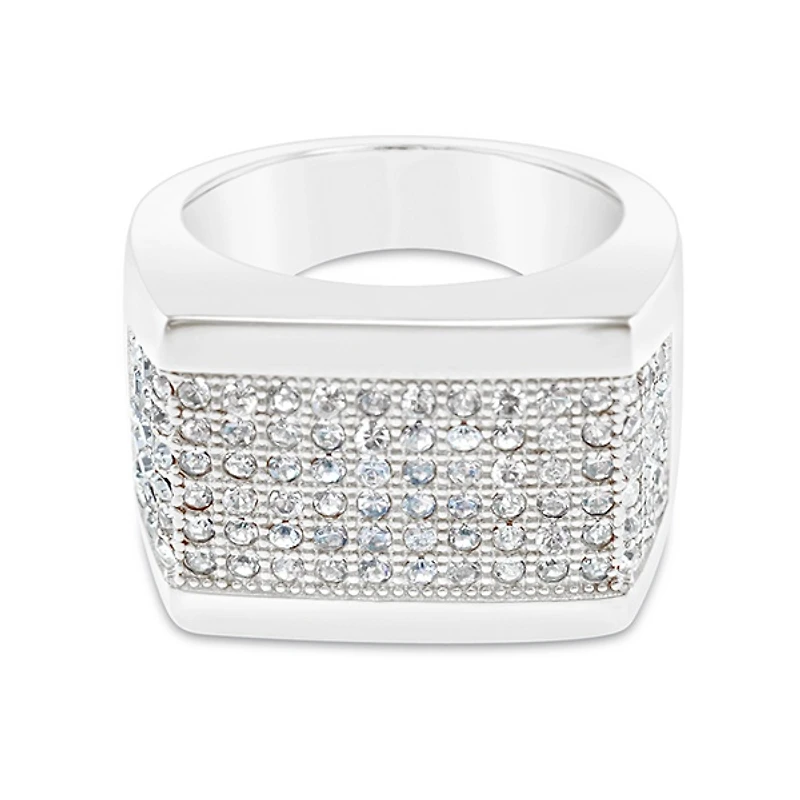 Men's Stainless Steel Silver Ring