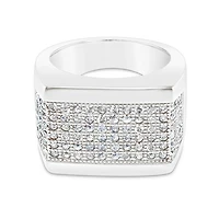 Men's Stainless Steel Silver Ring