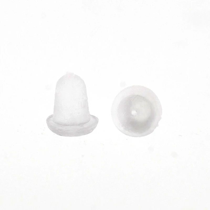 Silicone earrings backing 5 Pairs 100516