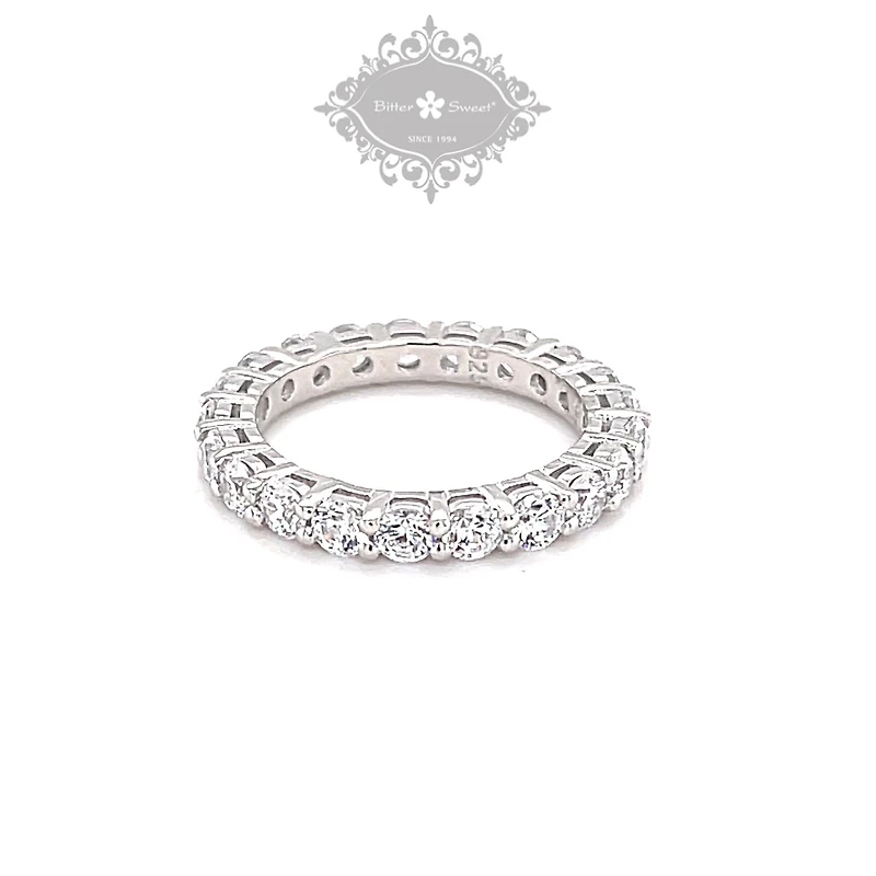 Sterling Silver Cubic Zirconia Ring