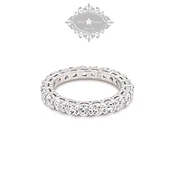 Sterling Silver Cubic Zirconia Ring