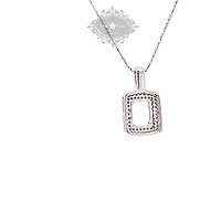 Sterling Silver Cubic Zirconia Necklace 145474