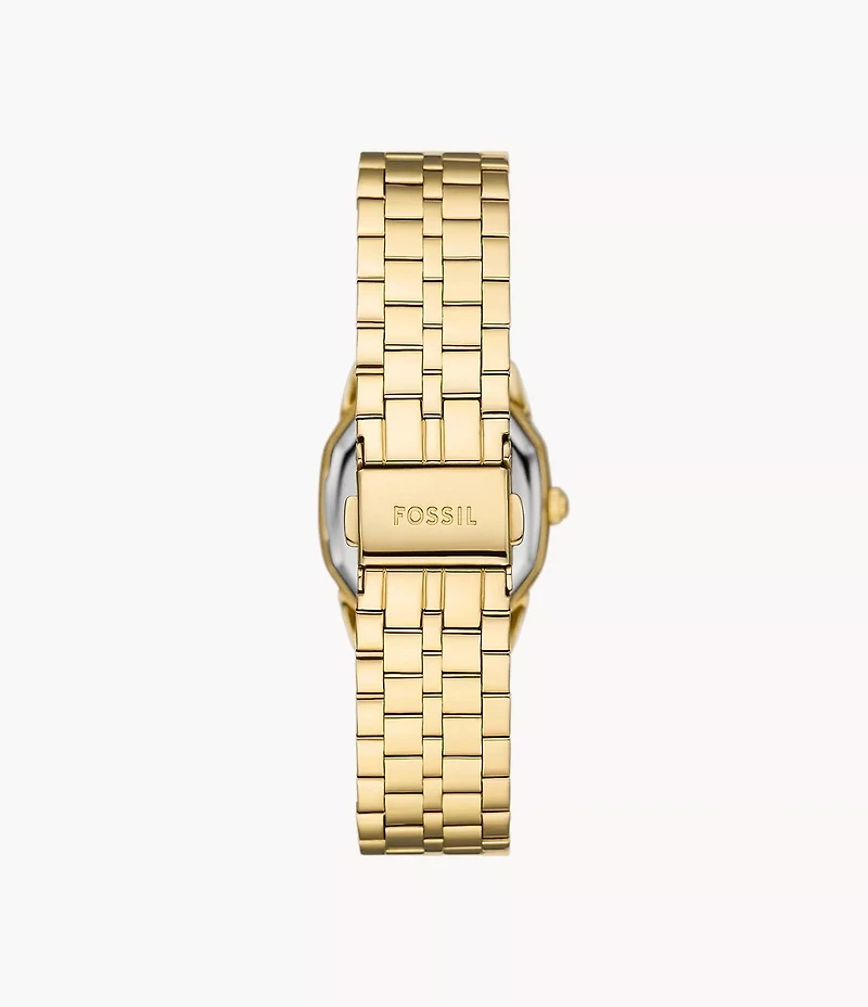 Fossil Harlow Three-Hand Gold-Tone Stainless Steel Watch 155359