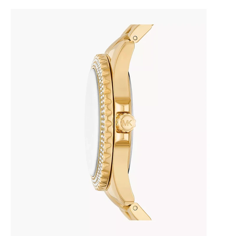 Michael Kors Everest Three-Hand Gold-Tone 150290