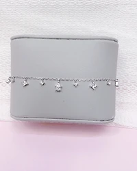 Sterling Silver Cubic Zirconia Bracelet 152234