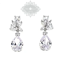 Silver Cubic Zirconia Earrings 137415