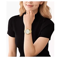 Michael Kors Everest Three-Hand Gold-Tone 150290