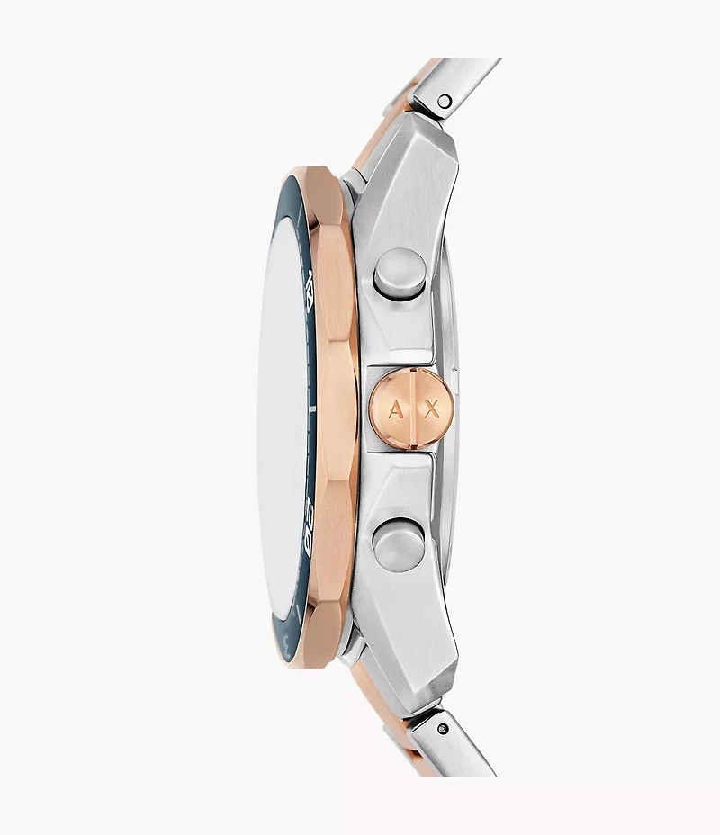 Armani Exchange Chronograph Two-Tone Stainless Steel Watch AX1965 154690