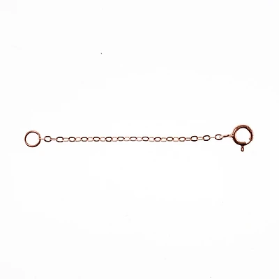 Rose Gold Plated Sterling Silver Extension 2 inches 142946