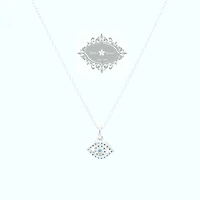 Sterling Silver Cubic Zirconia Necklace 139417