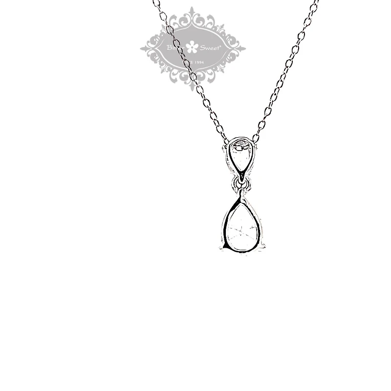 Sterling Silver Cubic Zirconia Necklace 152732