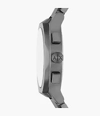 Armani Exchange Chronograph Gunmetal Stainless Steel Watch AX4182 154685