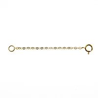 Yellow Gold Plated Sterling Silver Extension 2 inches 142945