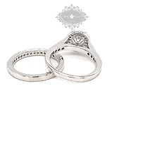 Sterling Silver Cubic Zirconia Round Set Ring 145710