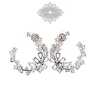 Sterling Silver Cubic Zirconia Earrings 144773