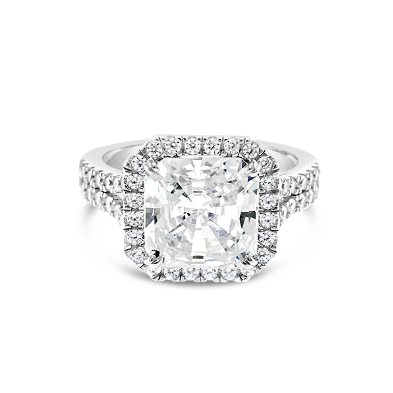 Sterling Silver Cubic Zirconia Ring
