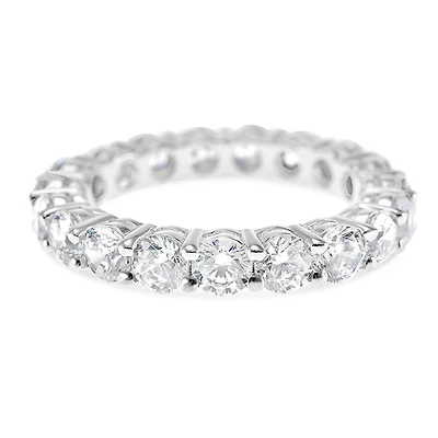 Sterling Silver Cubic Zirconia Ring
