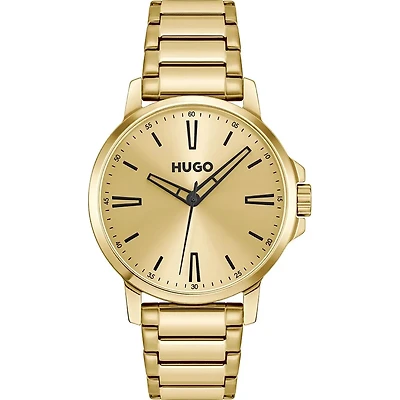 Hugo Boss Modern stainless steel quartz watch