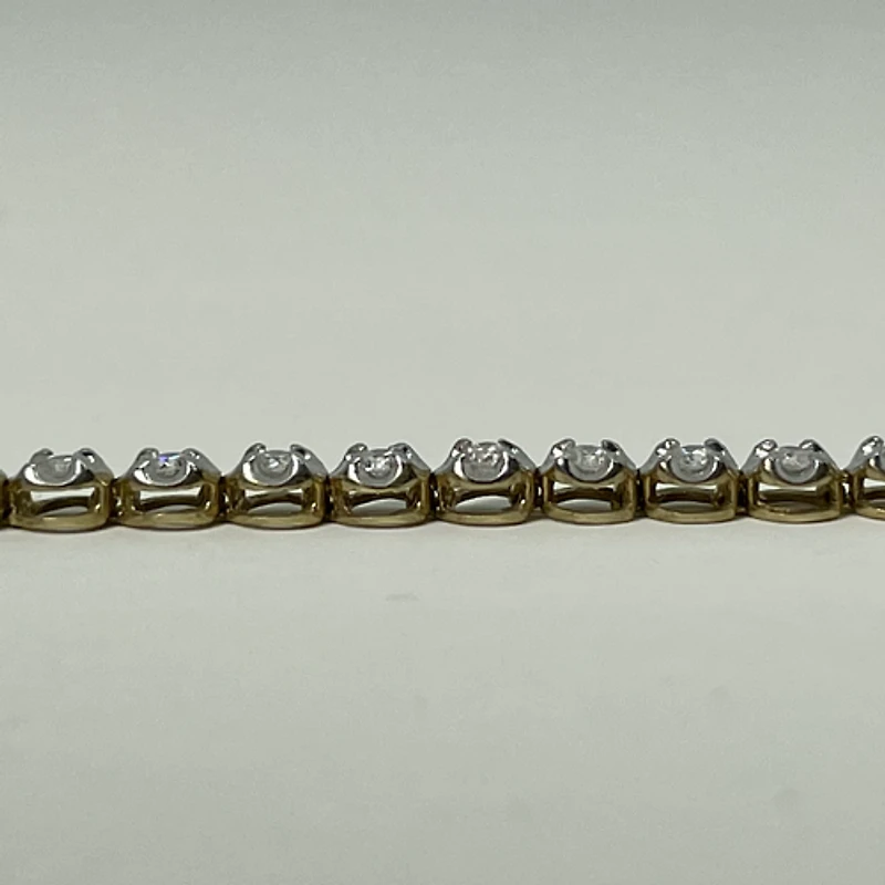 10kt Gold 1.00ctw Diamond Tennis Bracelet