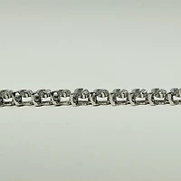 10kt White Gold 1.00ctw Diamond Tennis Bracelet