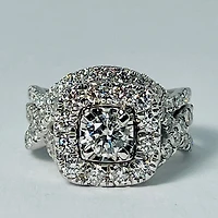 14kt White Gold Diamond Set 2.00ctw
