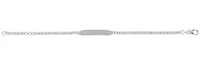 10kt Gold Baby Bella ID Bracelet (Curb Link)
