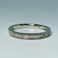14kt White Gold 0.50ctw Diamond Engagement Ring Set