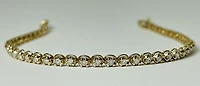 10kt Gold 1.50ctw Diamond Tennis Bracelet