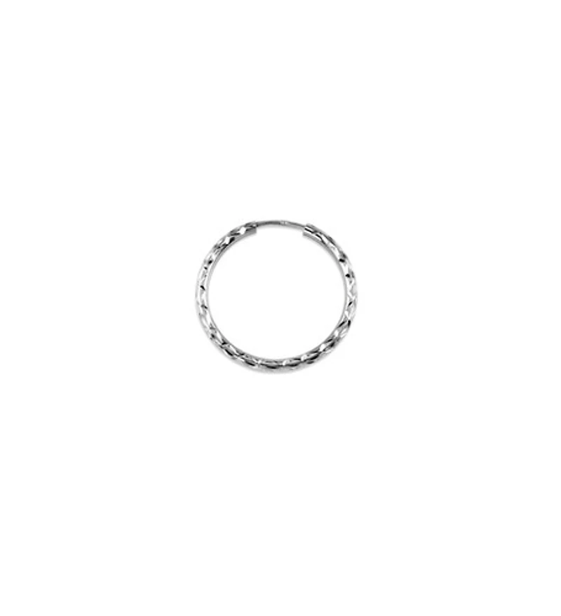 10kt Gold Bella Dazzle Hoops