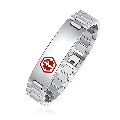 Stainless Steel Medical ID bracelet