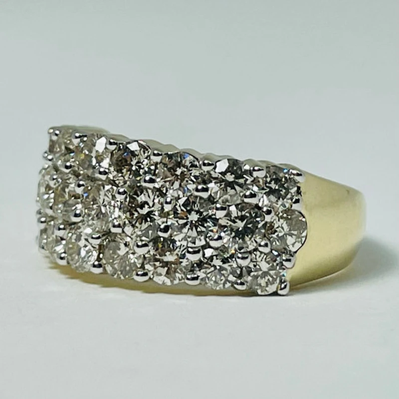 10kt Gold Diamond Ring 3.00ctw