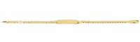 10kt Gold Baby Bella ID Bracelet (Mariner Link)