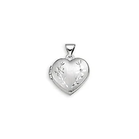 10kt Gold Sentiments Locket Heart Shaped