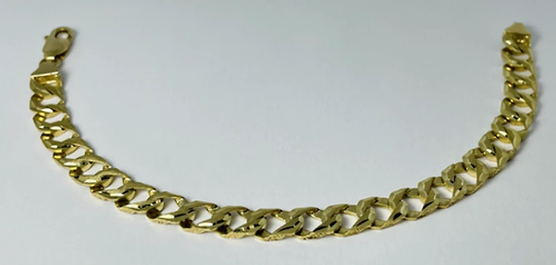 10kt Gold Cuban Link Bracelet