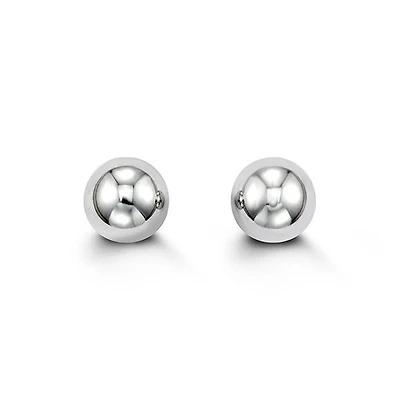 14kt Gold Bead Studs 8mm