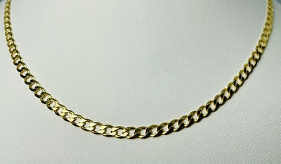 10kt Gold Curb Chain