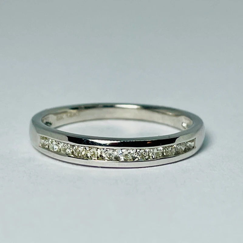 14kt White Gold 0.50ctw Diamond Engagement Ring Set