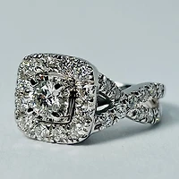 14kt White Gold Diamond Set 2.00ctw