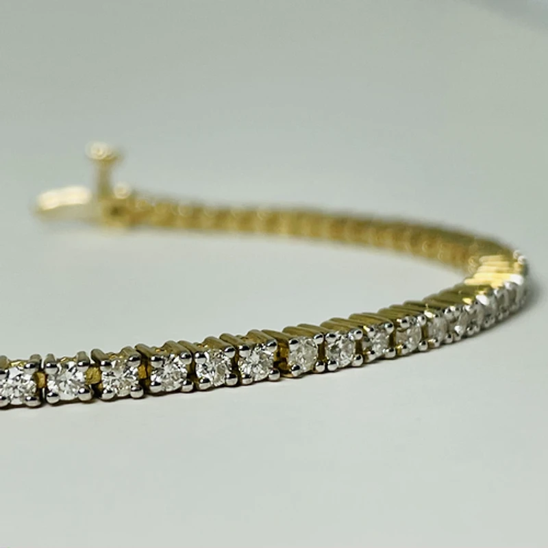 10kt Gold 2.00ctw Tennis Bracelet