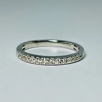 14kt White Gold 1.00ctw Diamond Engagement Ring Set
