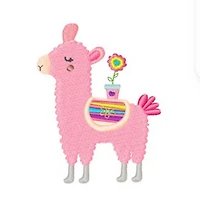 Llama Burping Cloth