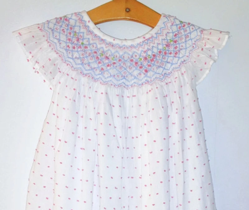 Dotted Swiss Jesusito Dress