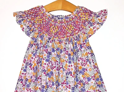 Lavender Flower Jesusito Dress