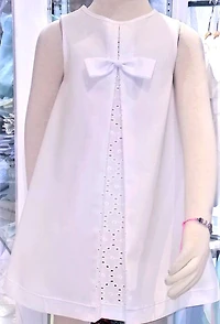 White Eyelet Dress