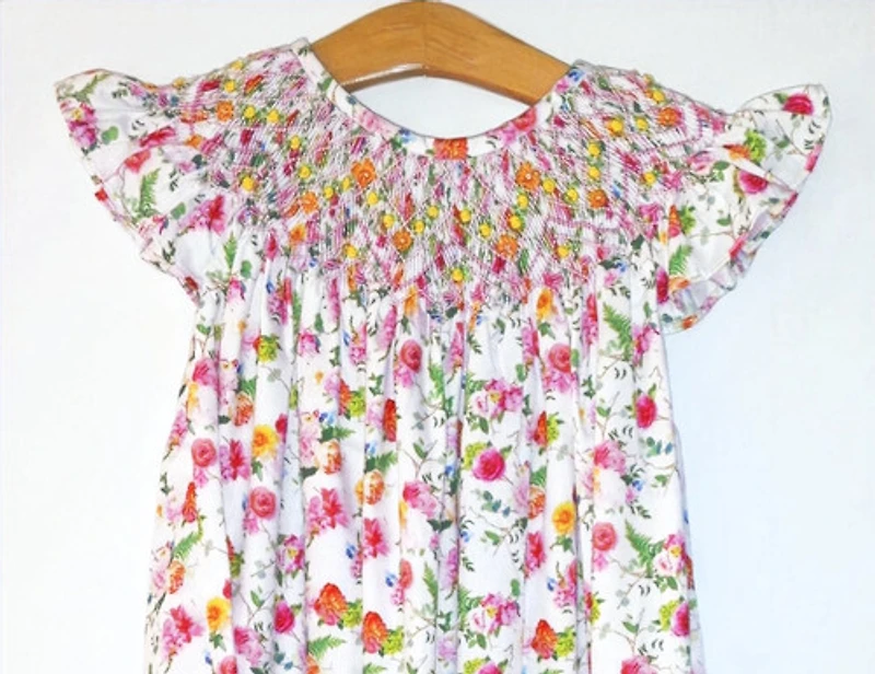 Tropical Rose Jesusito Dress