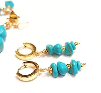 Natural Turquoise  Earring