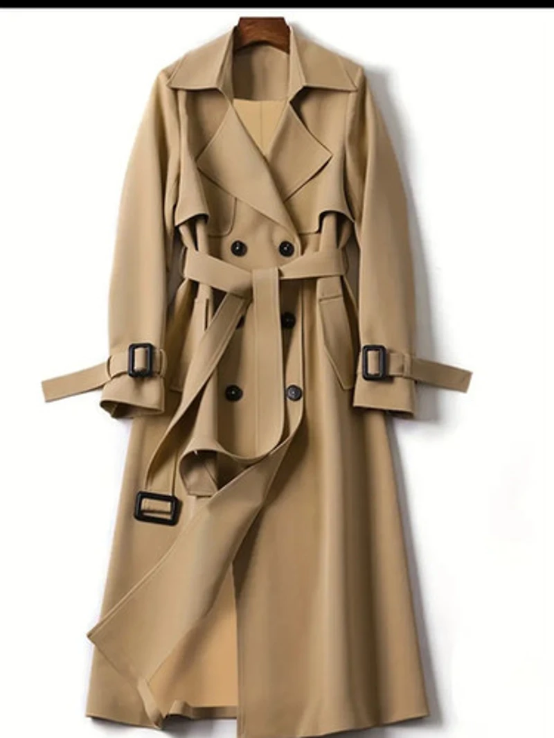 TRENCH COAT-KHAKI