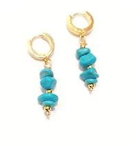 Natural Turquoise  Earring