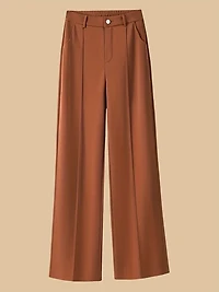 High-Waisted Wide-Leg Pants