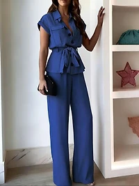 Sleeveless Collar Front Detail top
